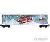 Micro Trains Z 50700750 50’ Plug-Door Boxcar - Ready To Run 2024 Micro-Mouse Christmas W/Tv Door