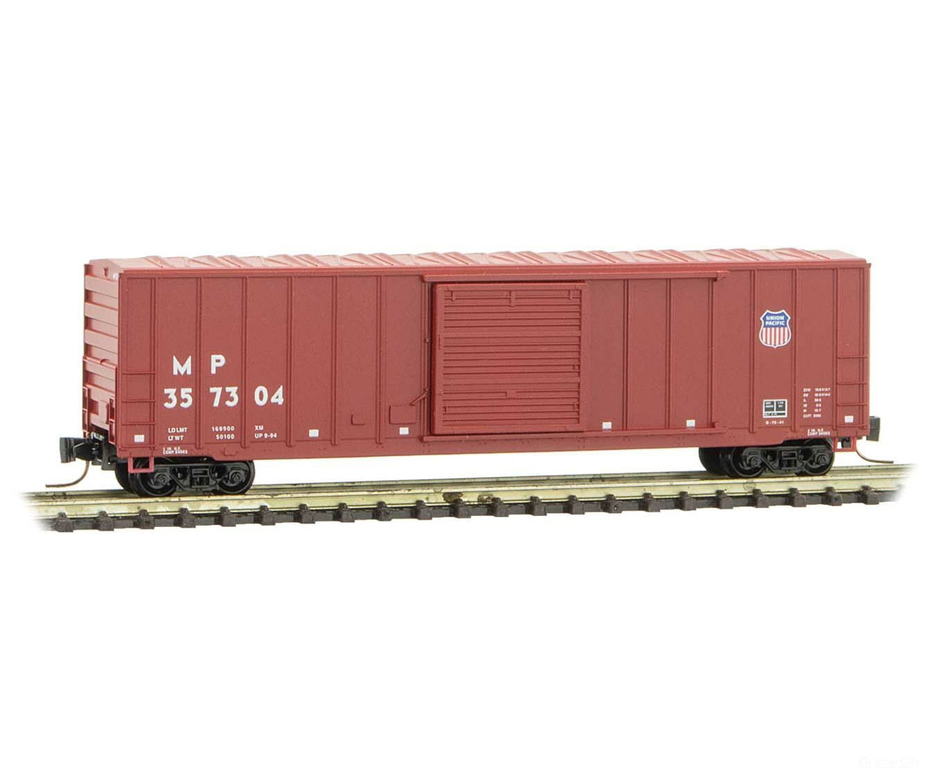 Micro Trains Z 51000451 50 Rib-Side Single-Door Boxcar No Roofwalk - Ready To Run -- Union Pacific