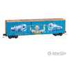 Micro Trains Z 51044220 Scale 50 Rib-Side Single-Door Boxcar No Roofwalk - Ready To Run -- Railbox