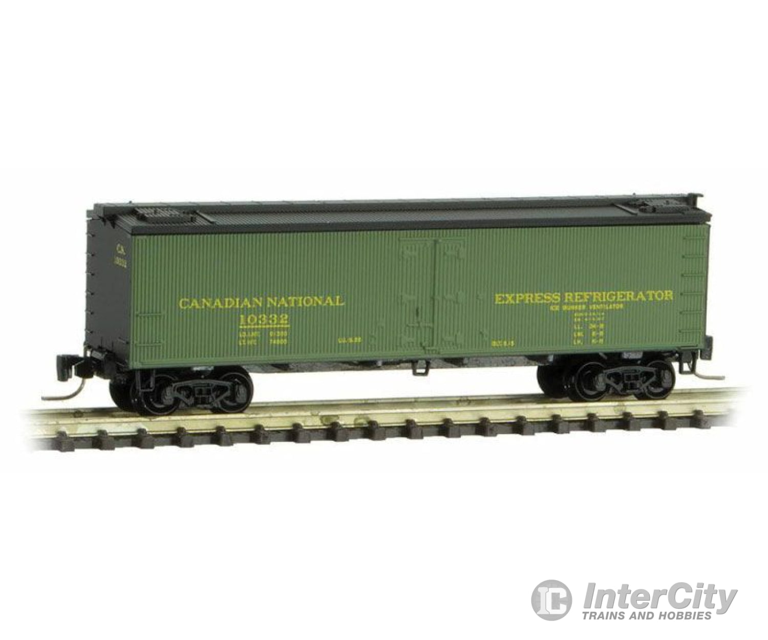 Micro Trains Z 51800411 40 Wood-Sheathed Ice Reefer - Ready To Run -- Canadian National #10329