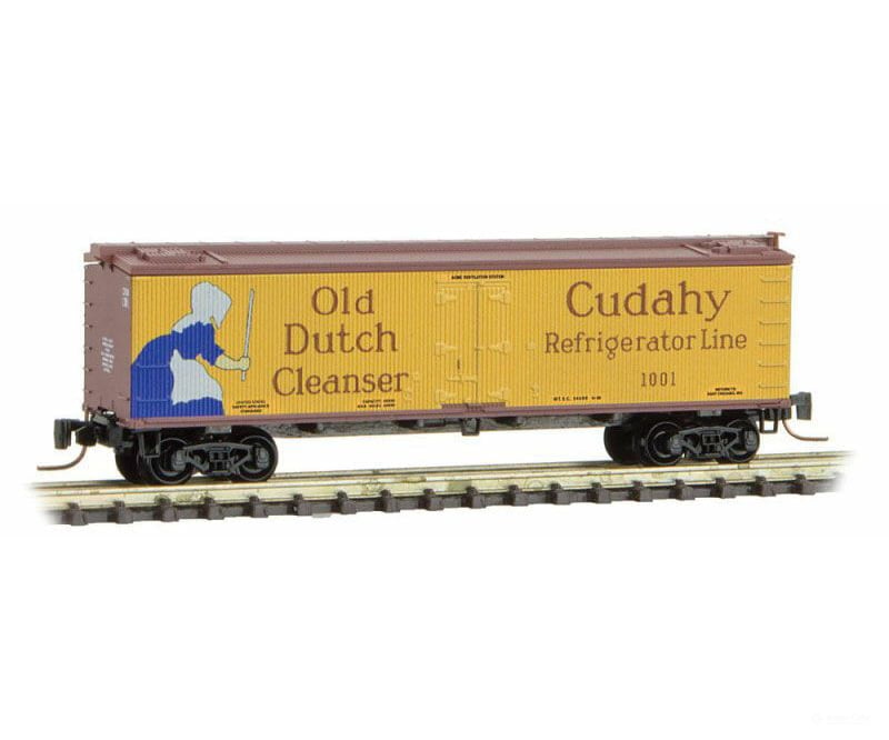 Micro Trains Z 51800430 40 Wood-Sheathed Ice Reefer - Ready To Run -- Cudahy Refrigerator Line 1001