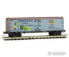 Micro Trains Z 51800710 40 Wood-Sheathed Ice Reefer - Ready To Run -- Monarch Finer Foods Nwx 14200