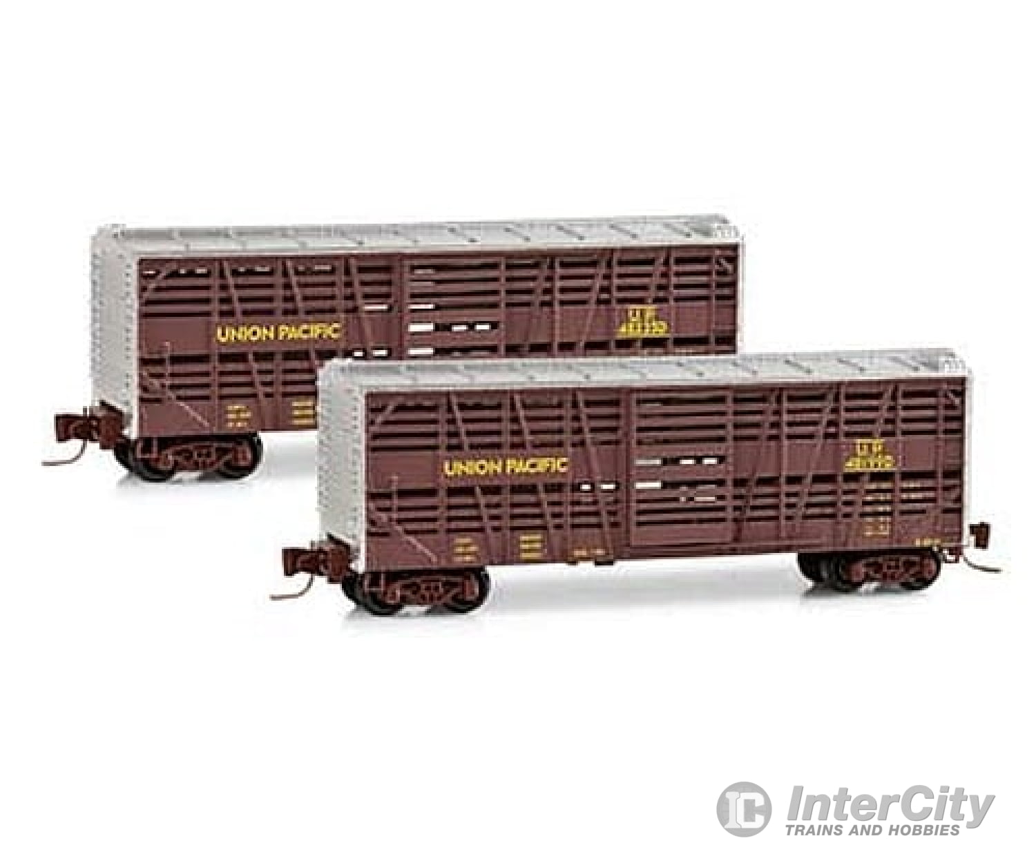 Micro Trains Z 52000192 40 Single-Door Despatch Stock Car - Ready To Run -- Union Pacific #48225D