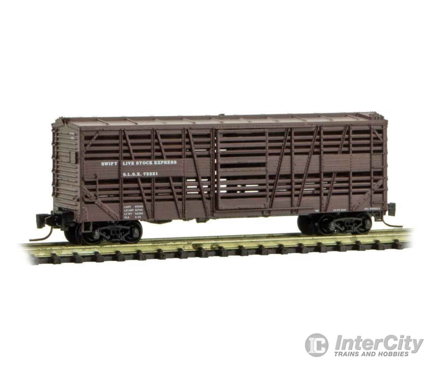 Micro Trains Z 52000261 40 Despatch Stock Car - Ready To Run -- Swift Livestock Express #72221