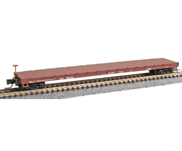 Micro Trains Z 52400030 60 Steel Flatcar W/Fuel Tank Load - Ready To Run -- Missouri Pacific #819729