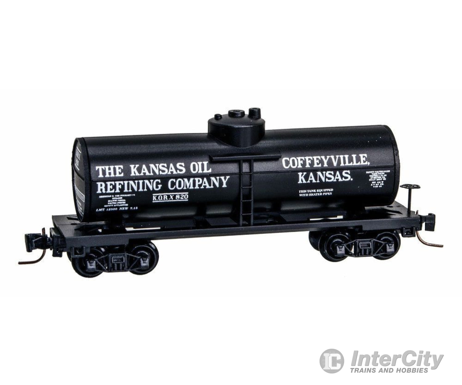 Micro Trains Z 53000412 40 Single-Dome Tank Car - Ready To Run -- Kansas Oil Korx #820 Series #12