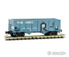 Micro Trains Z 53400091 33 2-Bay Rib-Side Hopper - Ready To Run -- Rock Island 510700 (Blue Black