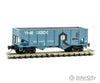 Micro Trains Z 53400091 33 2-Bay Rib-Side Hopper - Ready To Run -- Rock Island 510700 (Blue Black