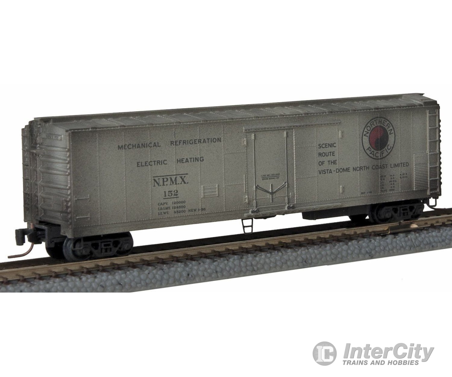 Micro Trains Z 54844010 51 Riveted-Side Mechanical Reefer - Ready To Run -- Northern Pacific #154