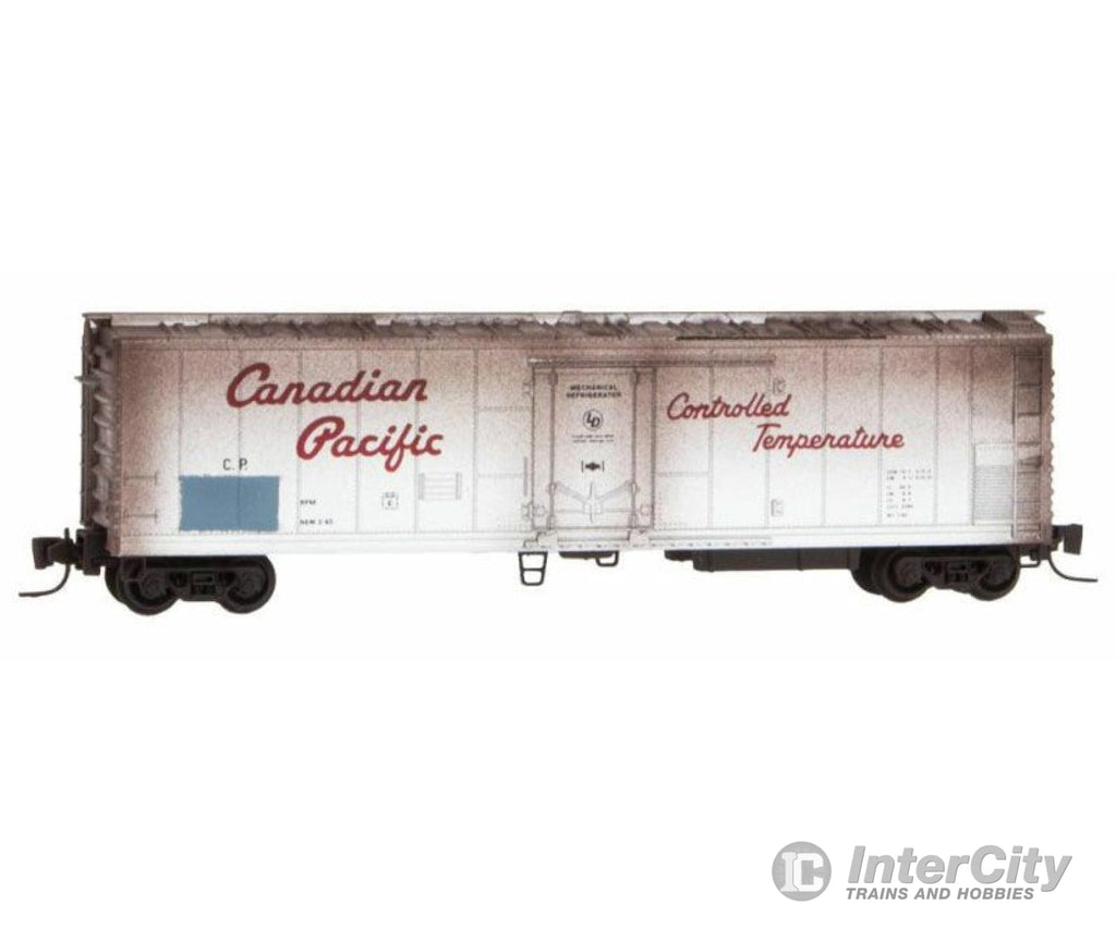 Micro Trains Z 54844050 Scale 51 Riveted-Side Mechanical Reefer - Ready To Run -- Canadian Pacific