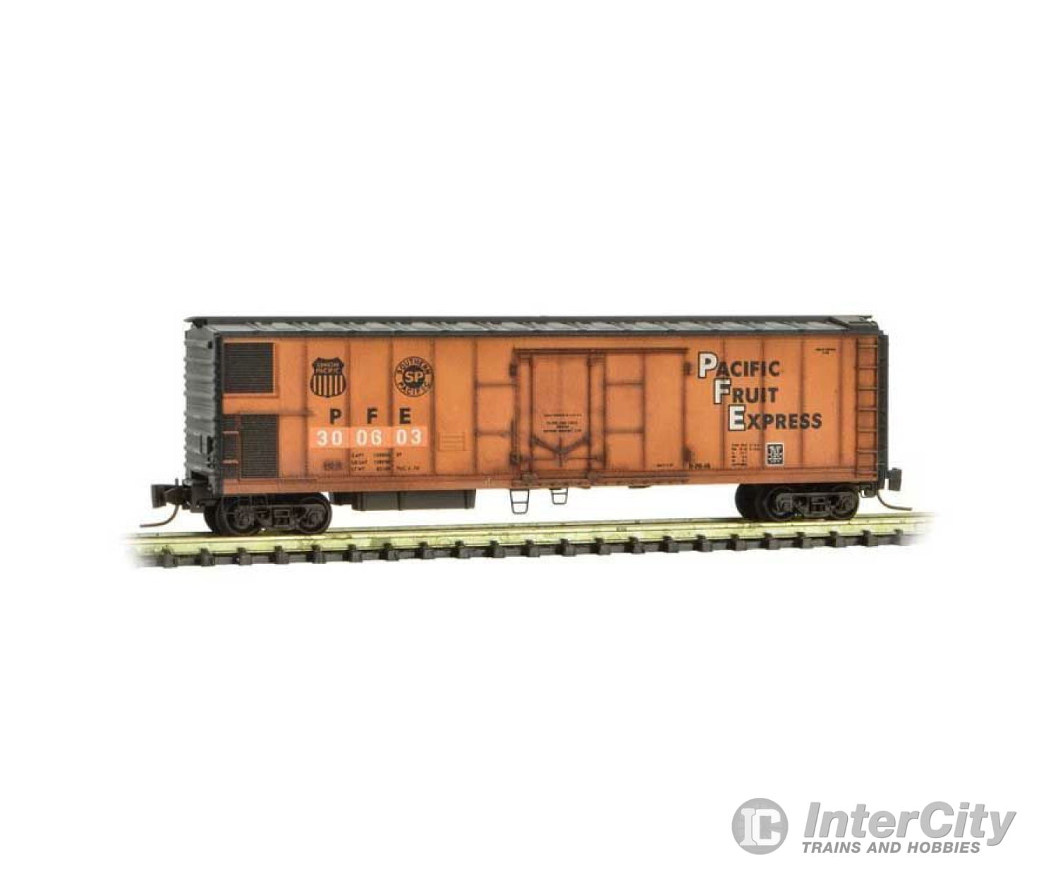 Micro Trains Z 54844100 Pacific Fruit Express 51 Rivet Side Reefer Scale Micro-Trains Mtl #548 44