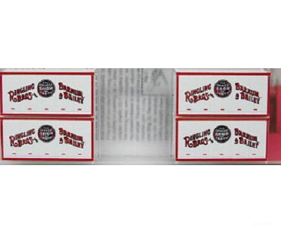 Micro Trains Z 76000020 Circus Wagon 4-Pack -- Ringling Bros. And Barnum & Bailey(R) #31 36 37 38