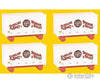 Micro Trains Z 76000020 Circus Wagon 4-Pack -- Ringling Bros. And Barnum & Bailey(R) #31 36 37 38