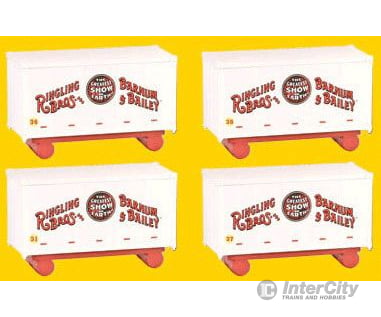 Micro Trains Z 76000020 Circus Wagon 4-Pack -- Ringling Bros. And Barnum & Bailey(R) #31 36 37 38