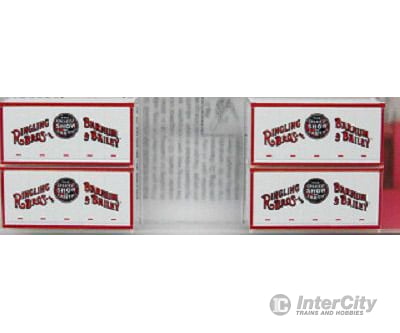 Micro Trains Z 76000020 Circus Wagon 4-Pack -- Ringling Bros. And Barnum & Bailey(R) #31 36 37 38