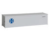 Micro Trains Z 76100190 40’ Container - Ready To Run -- Santa Fe Sftu #260173 (White Blue Large