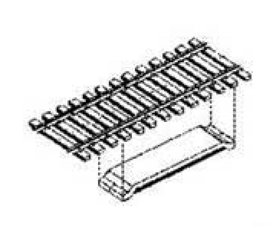 Micro Trains 98800211 Magne-Matic Permament Uncoupler Magnet - Under The Track Pkg(2) Couplers &