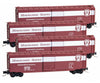 Micro Trains Z 99400081 50 Single-Door Boxcar 4-Car Runner Pack - Ready To Run -- Pennsylvania