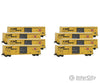 Micro Trains Z 99400811 50 Rib-Side Plug And Sliding Door Boxcar No Roofwalk 8-Pack - Ready To Run