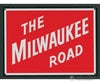 Microscale 10045 Embossed Die-Cut Metal Sign - Milwaukee Road Collectibles