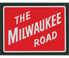 Microscale 10045 Embossed Die-Cut Metal Sign - Milwaukee Road Collectibles