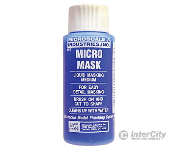 Microscale 110 Micro Mask Liquid Masking Tape -- 1Oz 29.6Ml Glues & Adhesives