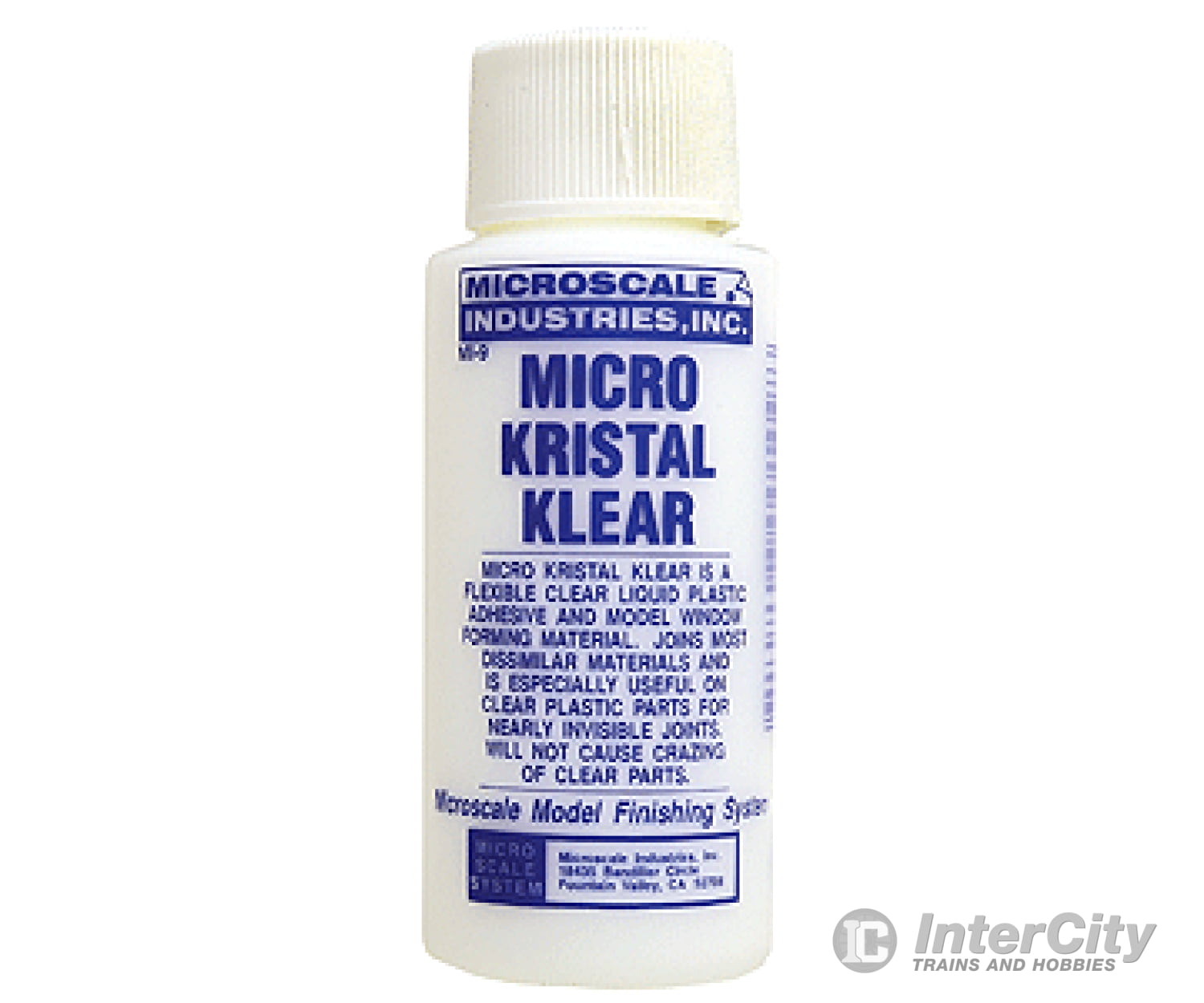 Microscale 114 Micro Kristal Klear -- 1Oz 29.6Ml Glues & Adhesives