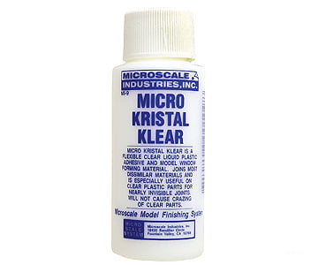 Microscale 114 Micro Kristal Klear -- 1Oz 29.6Ml Glues & Adhesives