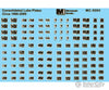 Microscale 5004 Consolidated Lube Plates -- 1990-2000 Decals