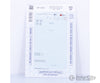 Microscale 87-1210 HO Pennsylvania Railroad Cabin Cars (Cabooses) 1927 - 1968 Decals
