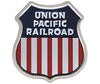 Microscale A 10002 Embossed Die-Cut Metal Sign -- Union Pacific Collectibles