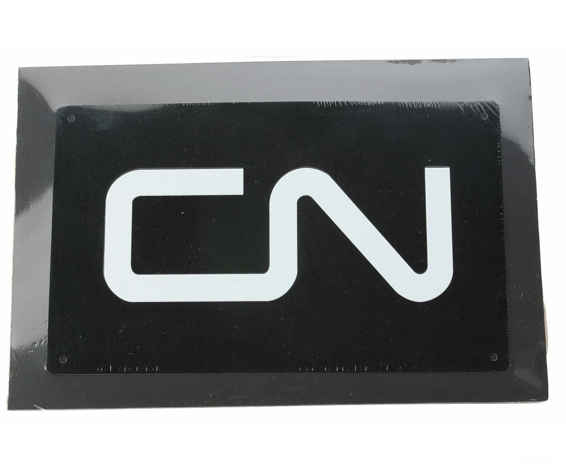 Microscale A 10041 Embossed Die-Cut Metal Sign -- Canadian National Collectibles
