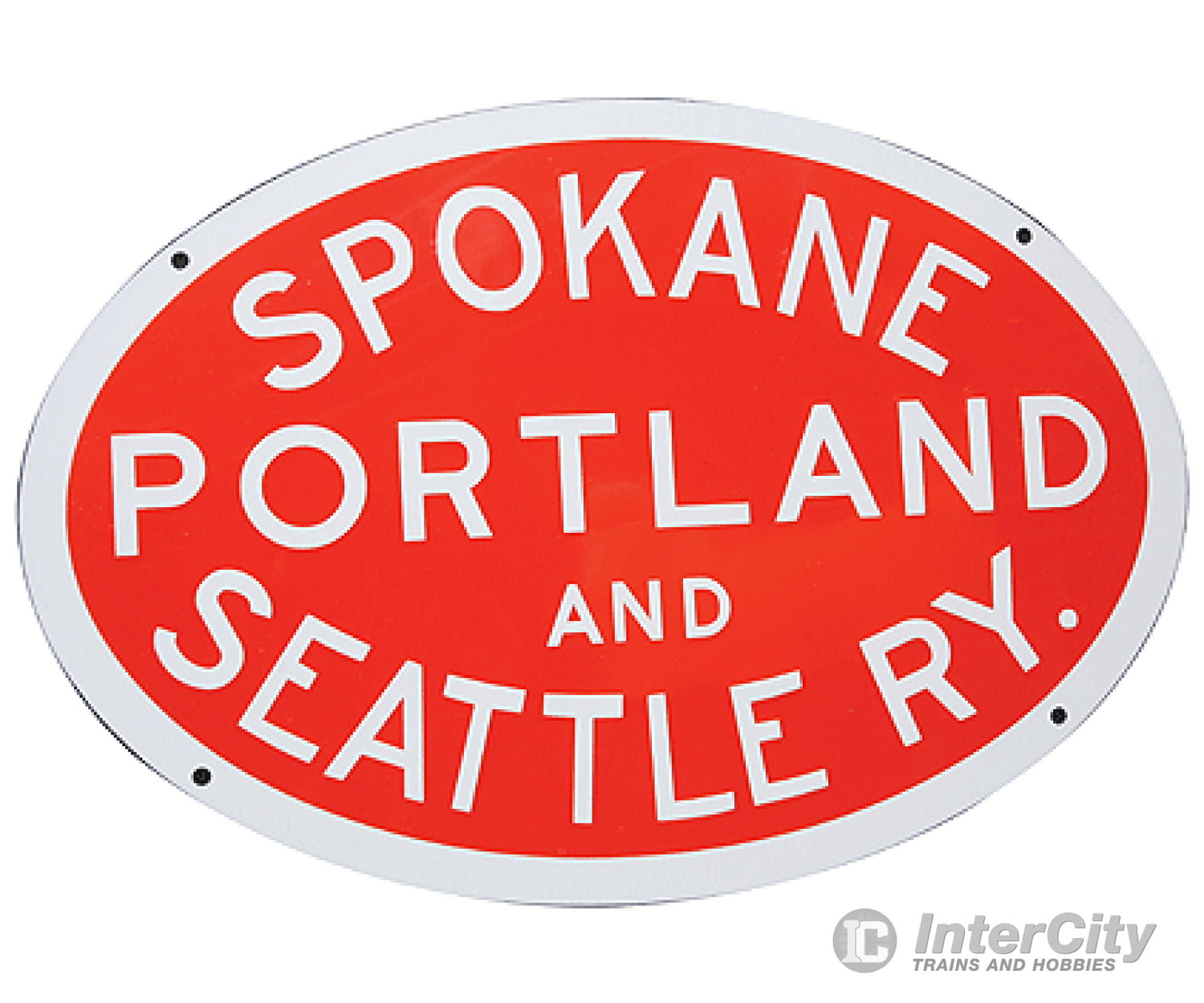 Microscale Ho 10042 Embossed Die-Cut Metal Sign -- Spokane Portland & Seattle Collectibles