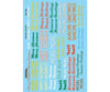 Microscale Ho 871118 Railroad Decal Set -- Christmas Train Graphics Holiday Greetings Decals