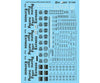 Microscale Ho 871340 Railroad Decal Set -- Pacific Fruit Express Pfe Ice Reefers 1960 - 1978 Decals