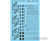 Microscale Ho 871340 Railroad Decal Set -- Pacific Fruit Express Pfe Ice Reefers 1960 - 1978 Decals