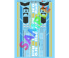 Microscale Ho 871395 Railroad Decal Set -- Ontario Northland Diesels Revised Image 2011 + Decals
