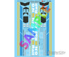 Microscale Ho 871395 Railroad Decal Set -- Ontario Northland Diesels Revised Image 2011 + Decals