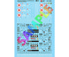 Microscale Ho 871429 Railroad Decal Set -- Trailer Train Ttx Maxi Iv Well Cars & 53’ Hub Group