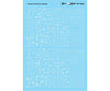 Microscale Ho 871522 Railroad Decal Set -- Assorted Chalk Boxcar Markings Decals