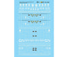 Microscale Ho 871525 Railroad Decal Set -- Canadian National Ex-Illinois Central Ic 50’ Boxcars
