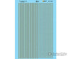 Microscale Ho 871527 Striping Decal Set -- Caution/Safety Floor (Yellow Black) Decals
