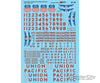 Microscale Ho 8735 Union Pacific - Up -- Diesel & Turbine Locomotives (Gray Yellow) 1960-1980 Decals