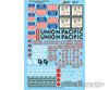 Microscale Ho 877 Union Pacific - Up -- Freight Cars 1965-1970 Decals