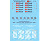 Microscale HO 87726 British Columbia Railway - BCOL -- Diesel Locomotives 1984+ - Decals