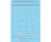 Microscale Ho 87975 Freight Car Placards -- Transition Era 1945-1970 Decals