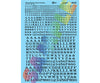 Microscale Ho 90322 Alphabet Decal Set -- Railroad Roman Letters & Numbers 10 14 18 20’ (Black)