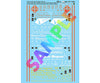 Microscale N 601422 Railroad Decal Set -- Calif Shortline Per Diem Boxcars A&Mr Amador Central