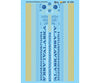 Microscale N 601461 Railroad Decal Set -- Alaska Arr Modern Hood Diesels Decals