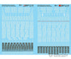 Microscale N 601563 Railroad Decal Set - - Union Pacific Steam Locomotives 1939 - Present (White